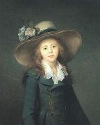 elisabeth vigee-lebrun, Portrait of Elisaveta Alexandrovna Demidov, nee Stroganov here as Baronesse Stroganova